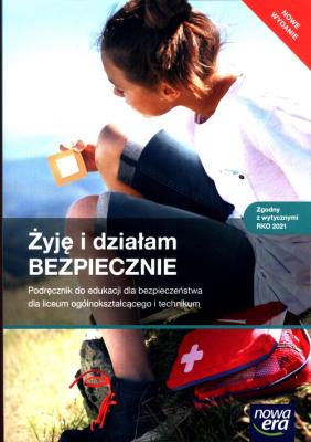 Edukacja dla bez. LO Żyję i działam Podr w.2022 NE. Autor: Jarosław Słoma. SmakLiter.pl Okładka książki Edukacja dla bez. LO Żyję i działam Podr w.2022 NE