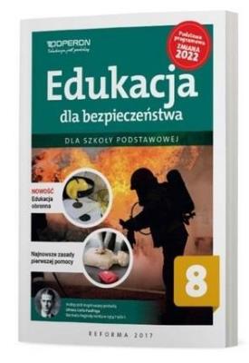 Edukacja dla bezp. SP 8 Podręcznik. Autor: Kruczyński Andrzej, Barbara Boniek. SmakLiter.pl Okładka książki Edukacja dla bezp. SP 8 Podręcznik
