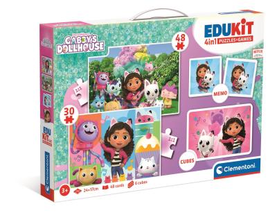 Opakowanie EduKit 4w1 Koci Domek Gabi