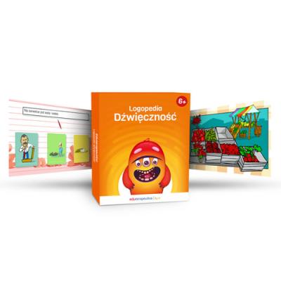 Eduterapeutica Lux Logopedia dźwięczność. Autor: EiSystem. SmakLiter.pl Okładka książki Eduterapeutica Lux Logopedia dźwięczność