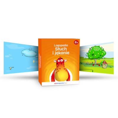 Eduterapeutica Lux Logopedia słuch, jąkanie. Autor: EiSystem. SmakLiter.pl Okładka książki Eduterapeutica Lux Logopedia słuch, jąkanie