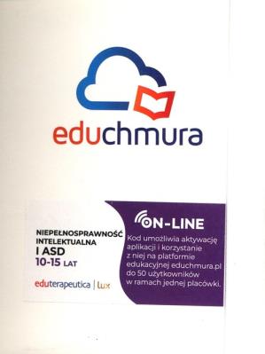 Eduterapeutica Lux Niepełnosprawność intelektualna. Autor:   Praca zbiorowa. SmakLiter.pl Okładka książki Eduterapeutica Lux Niepełnosprawność intelektualna