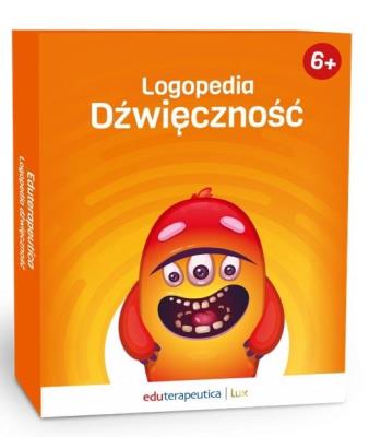 Eduteraputica Lux Logopedia - Dźwięczność. Wydawca: EI System. SmakLiter.pl Opakowanie Eduteraputica Lux Logopedia - Dźwięczność