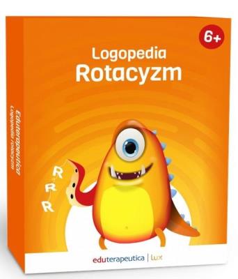 Eduteraputica Lux Logopedia - Rotacyzm. Wydawca: EI System. SmakLiter.pl Opakowanie Eduteraputica Lux Logopedia - Rotacyzm