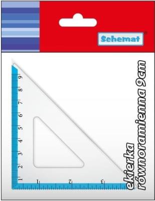 Opakowanie Ekierka równoramienna 9cm