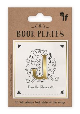 Ekslibris - zestaw naklejek - litera J. Wydawca: IF. SmakLiter.pl Opakowanie Ekslibris - zestaw naklejek - litera J