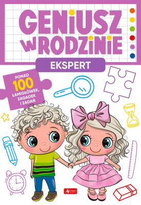 Ekspert. Geniusz w rodzinie. Autor: Iwona Baturo. SmakLiter.pl Okładka książki Ekspert. Geniusz w rodzinie