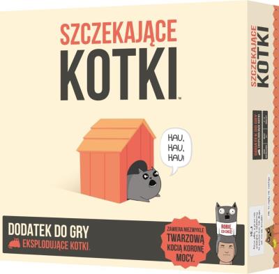 Eksplodujące Kotki: Szczekające Kotki (nowa edycja). Wydawca: Rebel. SmakLiter.pl Opakowanie Eksplodujące Kotki: Szczekające Kotki (nowa edycja)