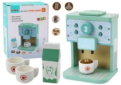 Opakowanie Ekspres do kawy drewniany AGD filiżanki mleko