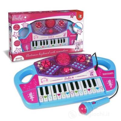 Opakowanie Elektroniczny keyboard z mikrofonem