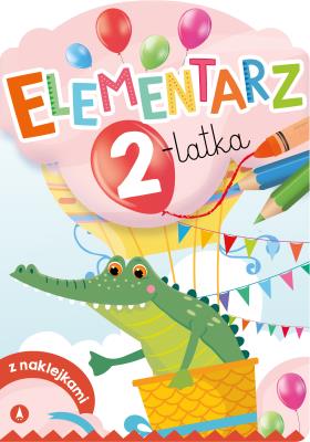 Elementarz 2-latka. Autor: Horosin Anna. SmakLiter.pl Okładka książki Elementarz 2-latka