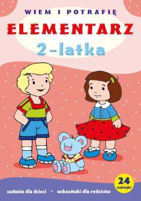 Elementarz 2-latka. Autor: Grabias Sabina. SmakLiter.pl Okładka książki Elementarz 2-latka