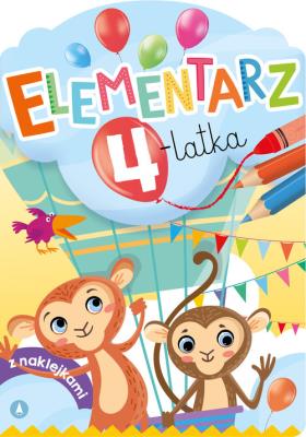 Elementarz 4-latka. Autor: Opracowanie zbiorowe. SmakLiter.pl Okładka książki Elementarz 4-latka
