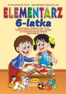 Okładka książki Elementarz 6 - latka