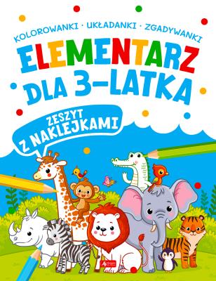 Okładka książki Elementarz dla 3-latka