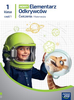 Okładka książki Elementarz odkrywców NEON klasa 1 część 1 zeszyt ćwiczeń matematycznych EDYCJA 2023-2025