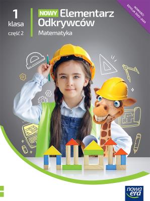 Okładka książki Elementarz odkrywców NEON klasa 1 część 2 podręcznik matematyczny EDYCJA 2023-2025