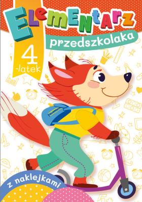 Elementarz przedszkolaka. 4-latek. Autor: Krassowska Dorota. SmakLiter.pl Okładka książki Elementarz przedszkolaka. 4-latek