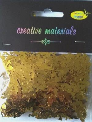 Opakowanie Elementy z folii aniołki złote 15g