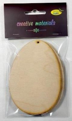 Elementy ze sklejki 3mm do ozdabiania jajo 3szt. Wydawca: Galeria Hobby. SmakLiter.pl Opakowanie Elementy ze sklejki 3mm do ozdabiania jajo 3szt