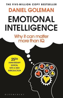Emotional Intelligence. Autor: Daniel Goleman. SmakLiter.pl Okładka książki Emotional Intelligence