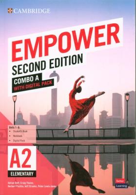 Empower Elementary/A2 Combo A with Digital Pack. Autor: Doff Adrian, Thaine Craig, Puchta Herbert, Stranks Jeff, Lewis-Jones Peter. SmakLiter.pl Okładka książki Empower Elementary/A2 Combo A with Digital Pack