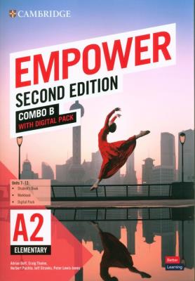 Empower Elementary/A2 Combo B with Digital Pack. Autor: Doff Adrian, Thaine Craig, Puchta Herbert, Stranks Jeff, Lewis-Jones Peter. SmakLiter.pl Okładka książki Empower Elementary/A2 Combo B with Digital Pack