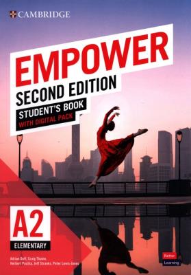 Empower Elementary/A2 Student's Book with Digital Pack. Autor: Doff Adrian, Thaine Craig, Puchta Herbert, Stranks Jeff, Lewis-Jones Peter. SmakLiter.pl Okładka książki Empower Elementary/A2 Student's Book with Digital Pack