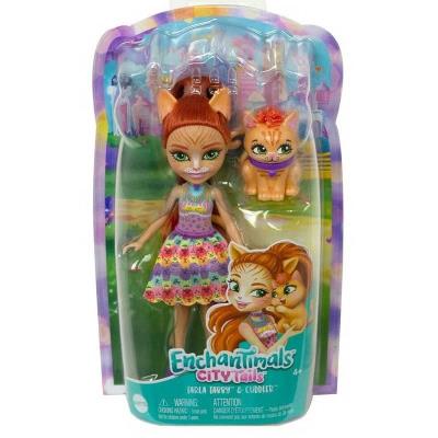 Opakowanie Enchantimals. Tarla Tabby + Cuddle HHB91
