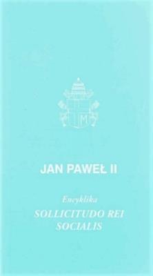 Encyklika Sollicitudo Rei Socialis. Autor:  Jan Paweł II. SmakLiter.pl Okładka książki Encyklika Sollicitudo Rei Socialis