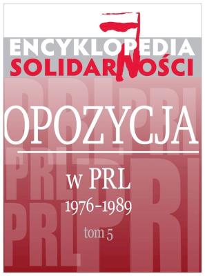 Okładka książki Encyklopedia Solidarności T.5