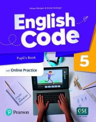 Okładka książki English code 5 Pupil's book with online access code