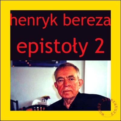 Epistoły 2. Autor: Bereza Henryk. SmakLiter.pl Okładka książki Epistoły 2