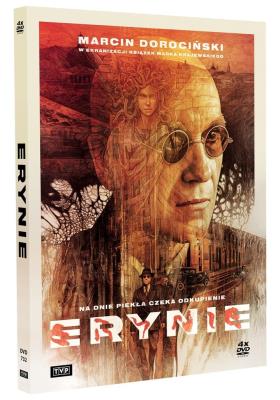Erynie DVD. Wydawca: Telewizja Polska S.A.. SmakLiter.pl Opakowanie Erynie DVD