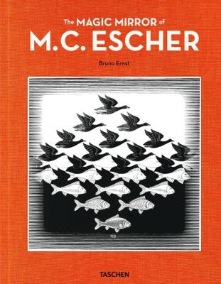 Escher, Magic Mirror. Autor: Ernst Bruno. SmakLiter.pl Okładka książki Escher, Magic Mirror