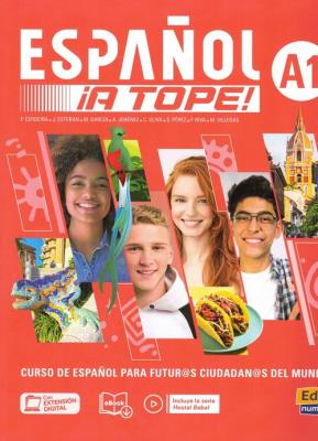 Okładka książki Espanol A Tope A1 podręcznik + ćwiczenia