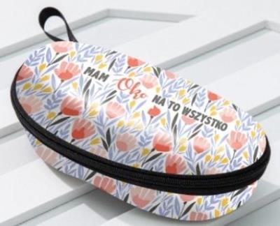 Opakowanie Etui na okulary kwiaty