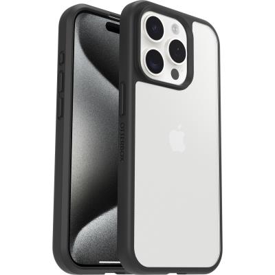 Opakowanie Etui OtterBox React Apple iPhone 15 Pro Black Crystal clear black