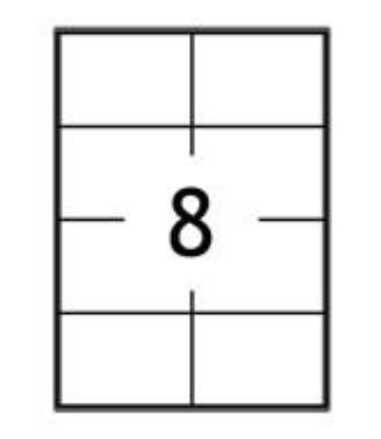 Opakowanie Etykiety samoprzylepne NO.Y029 YANDA