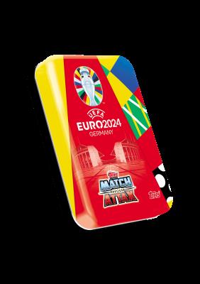 Opakowanie Euro 2024 Topps Cards mini puszka
