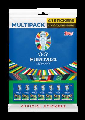 Opakowanie Euro 2024 Topps Cards multipack