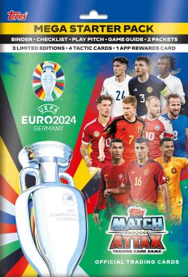 Opakowanie Euro 2024 Topps Cards starter pack