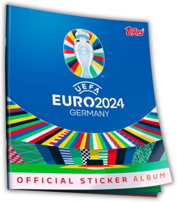 Opakowanie Euro 2024 Topps Stickers Album kolekcjonerski