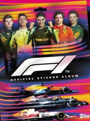 Opakowanie F1 Turbo Attax Album z naklejkami