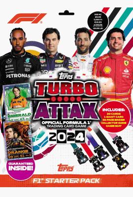 Opakowanie F1 Turbo Attax Official Formula 1 2024 Starter Pack 1 szt. mix
