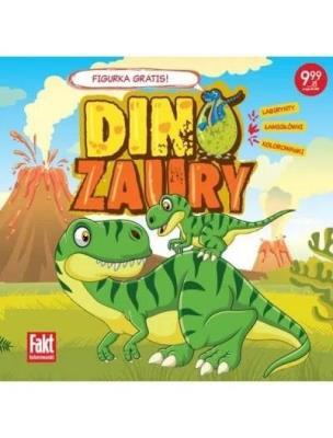 Fakt kolorowanki. Dinozaury. Autor:   Praca zbiorowa. SmakLiter.pl Okładka książki Fakt kolorowanki. Dinozaury