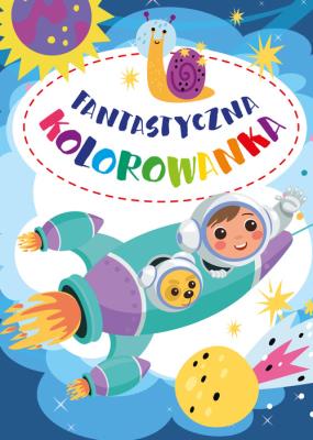 Okładka książki Fantastyczna kolorowanka
