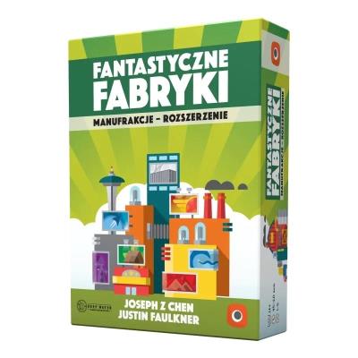 Fantastyczne Fabryki: Manufrakcje PORTAL. Wydawca: Portal Games. SmakLiter.pl Opakowanie Fantastyczne Fabryki: Manufrakcje PORTAL