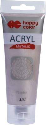 Opakowanie Farba akrylowa 75 ml różowe złoto metalik