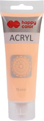 Farba akrylowa 75ml brzoskwiniowa Happy Color. Wydawca: HAPPY COLOR. SmakLiter.pl Opakowanie Farba akrylowa 75ml brzoskwiniowa Happy Color